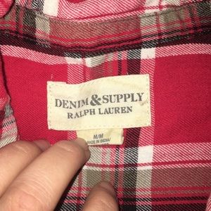 Ralph Lauren oversize plaid